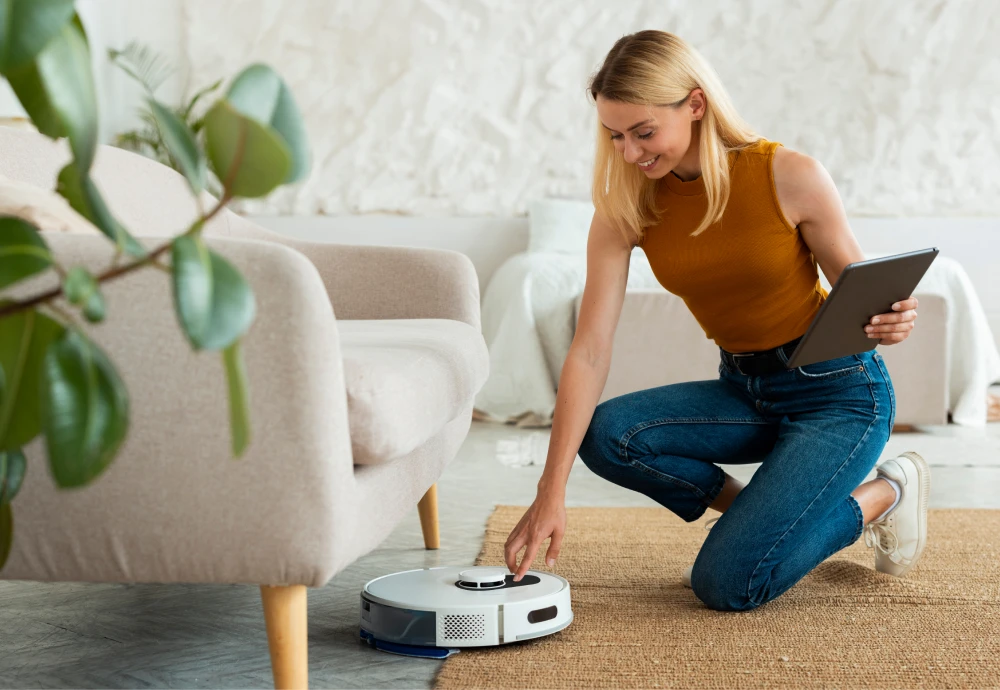 robot vacuum cleaner with mapping